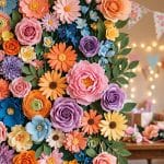 Handcrafted paper flower bouquet created as a meaningful personalized gift